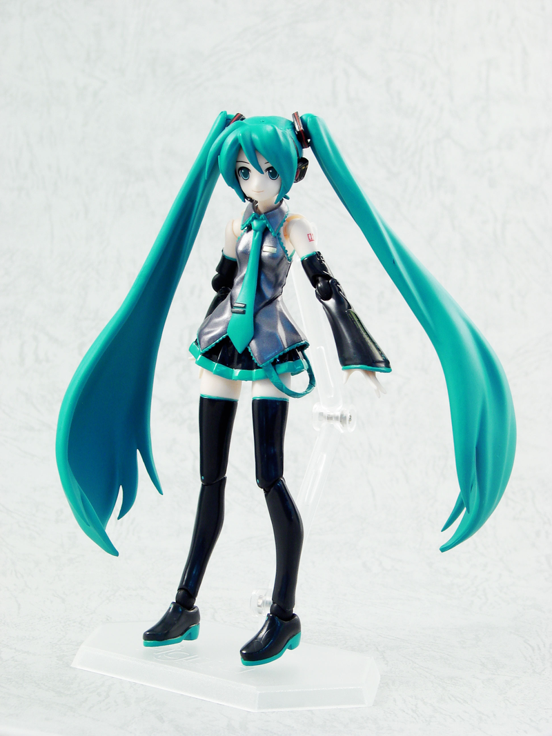 Character Vocaloid Series 01 Hatsune Miku Non Scale Pre-Painted PVC Figure: figma Hatsune Miku (Re-run) image 3