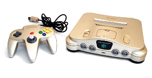 Nintendo 64 Console - gold
