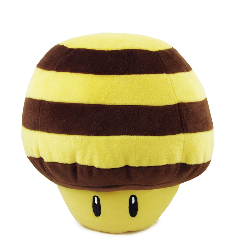 Super Mario Galaxy DX 3 Plush Doll: Bee Mushroom image 1