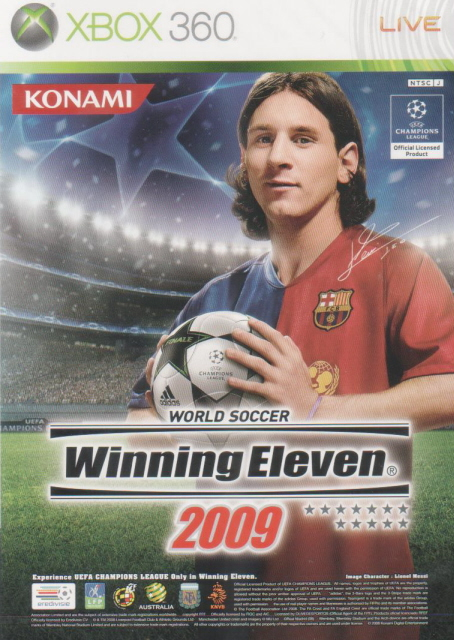 Winning Eleven 2009 Import Japan Xbox 360 Japanese Pro Evolution Soccer PES