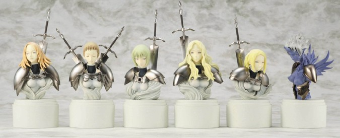 Claymore DX Collection Pre-Painted Trading Figure image 5
