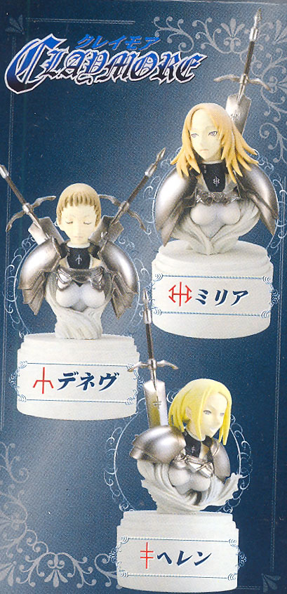 Claymore DX Collection Pre-Painted Trading Figure image 4