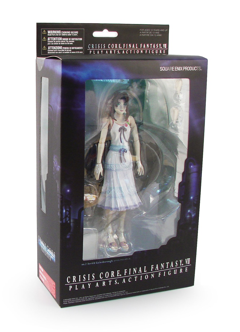 Crisis Core Final Fantasy VII Play Arts Action Figure: Aerith Gainsborough image 6