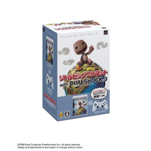 LittleBigPlanet (With Dual Shock 3 Pack: White) image 1