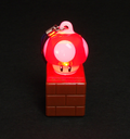Super Mario Bros. Light Mascot 2 Keychain Gashapon thumbnail 1