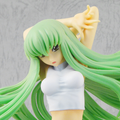 Code Geass Lelouch of the Rebellion R2 DX Figure Vol.2 Non Scale Pre-Painted PVC Figure: C.C. (White Version) thumbnail 2