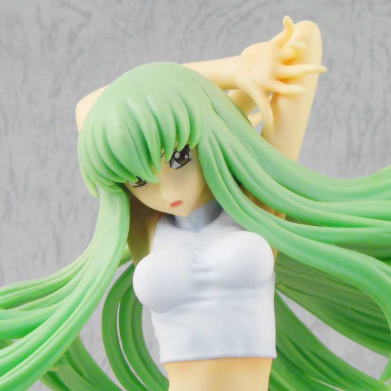 Code Geass Lelouch of the Rebellion R2 DX Figure Vol.2 Non Scale Pre-Painted PVC Figure: C.C. (White Version) image 2