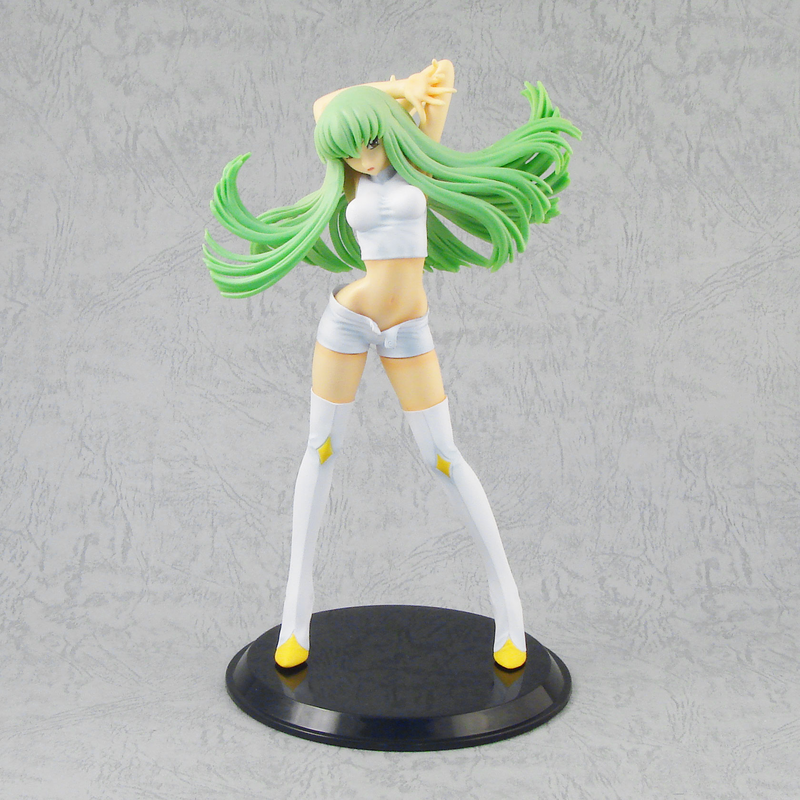 Code Geass Lelouch of the Rebellion R2 DX Figure Vol.2 Non Scale Pre-Painted PVC Figure: C.C. (White Version) image 3