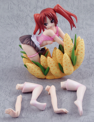 The Pollinic Girls Attack 1/7 Scale Pre-Painted PVC Figure: Hanazono Aki