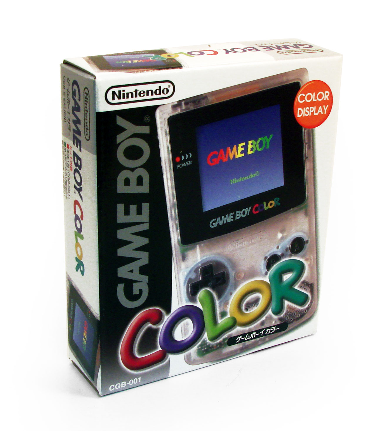 Game Boy Color Console - clear
