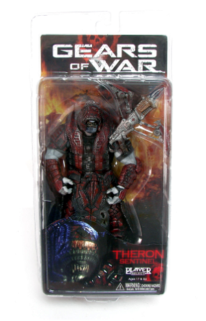Gears of War Series 2 Pre-Painted Action Figure: Theron Sentinel (Helmet)