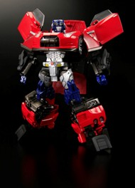 Transformers 1/32 Scale Pre-Painted Action Figure: Alternity Nissan GTR (Vibrant Red) image 1