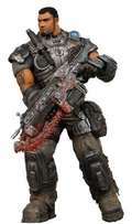 Gears of War Series 2 Pre-Painted Action Figure: Dominic Santiago thumbnail 1