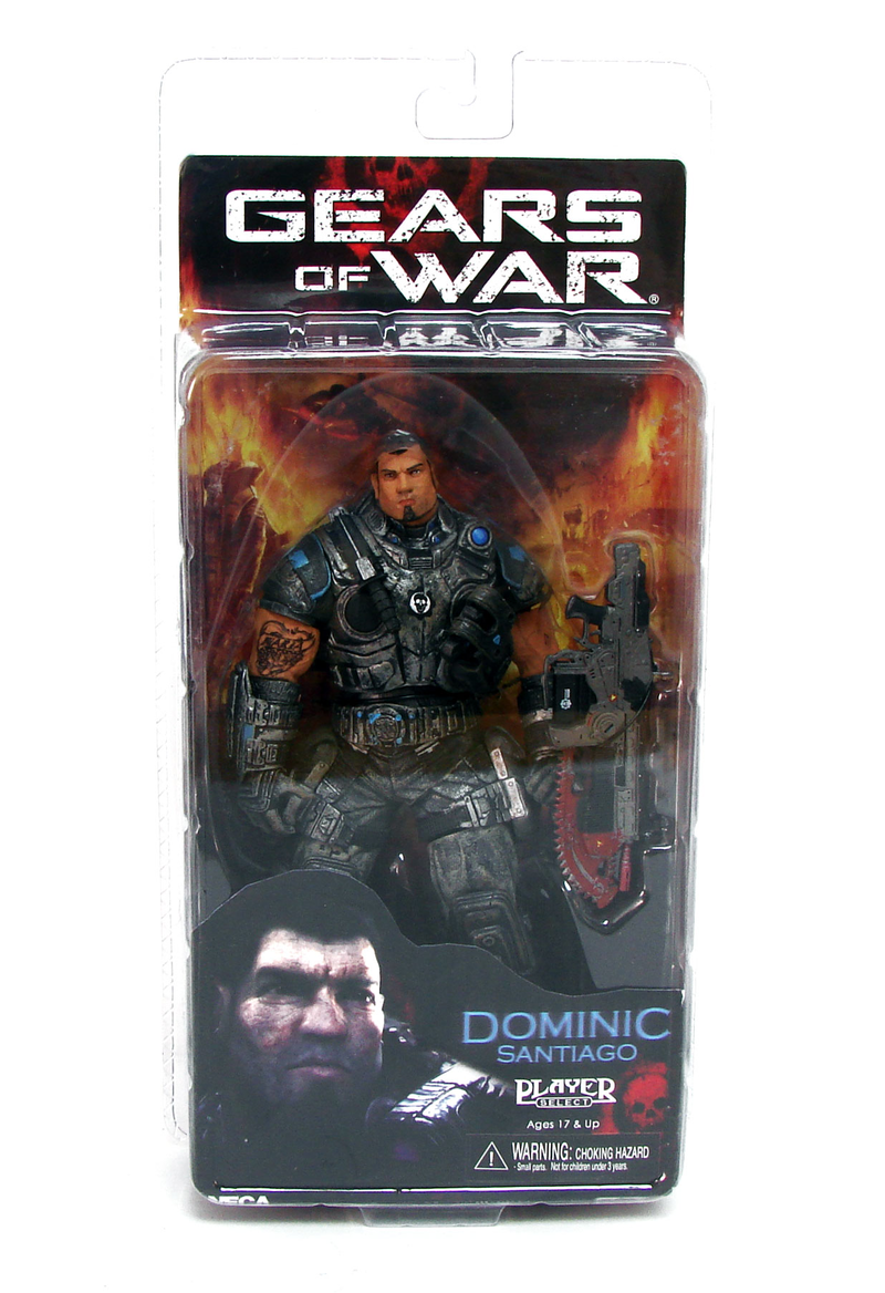 Gears of War Series 2 Pre-Painted Action Figure: Dominic Santiago image 3