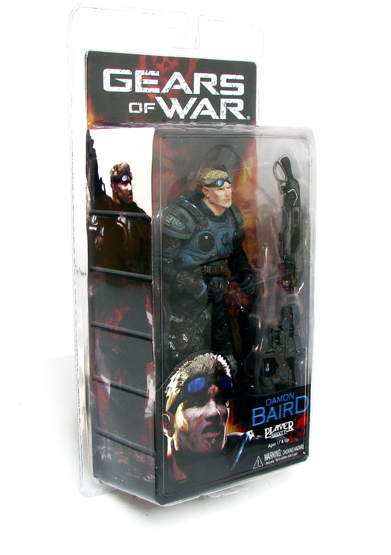 Gears of War Series 2 Pre-Painted Action Figure: Damon Baird image 2