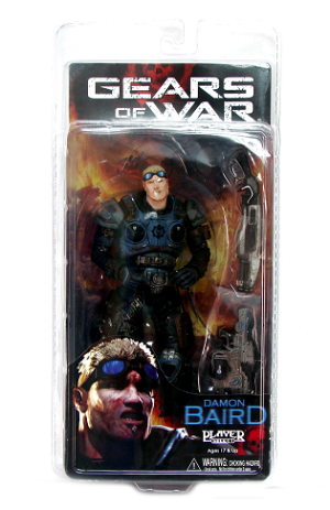 Gears of War Series 2 Pre-Painted Action Figure: Damon Baird