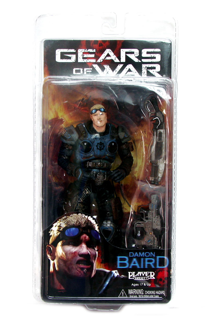 Gears of War Series 2 Pre-Painted Action Figure: Damon Baird image 3