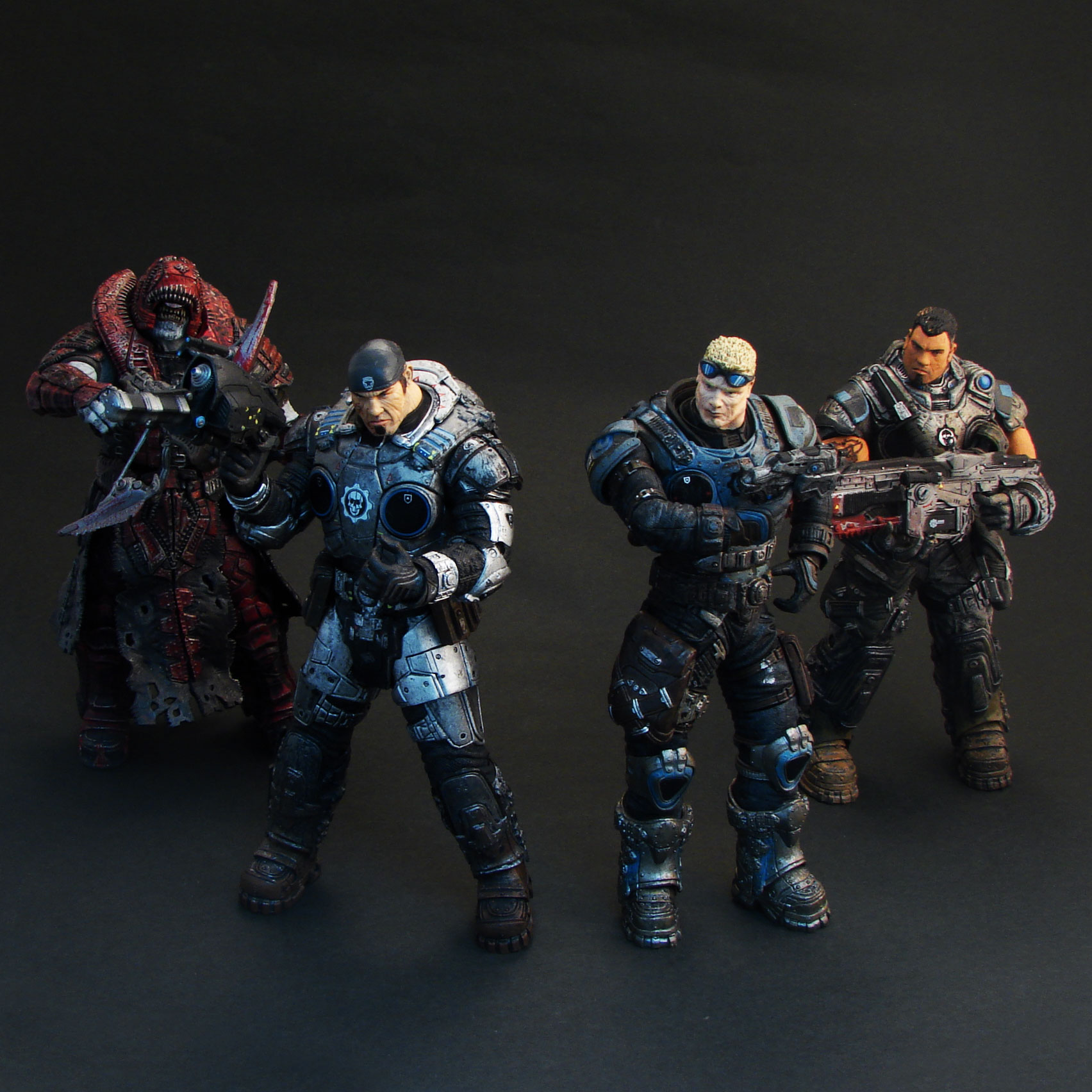 Gears of War Series 2 Action Figure Box Set