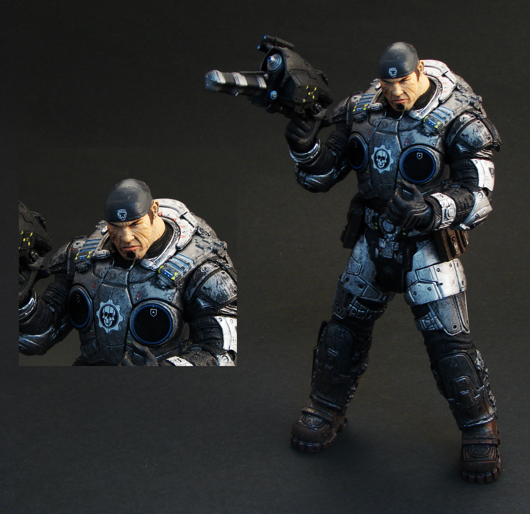 Gears Of War 3 Collectors Edition Statue Marcus Fenix Figurine Gears Of War 3 Collectors Edition Statue Marcus Fenix Figurine