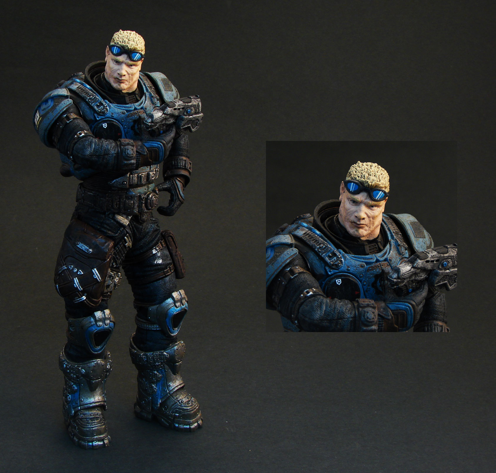 Gears of War 3 Série 2 - Damon Baird - Figurine Player Select NECA Gears of War 3 Série 2 - Damon Baird - Figurine Player Select NECA