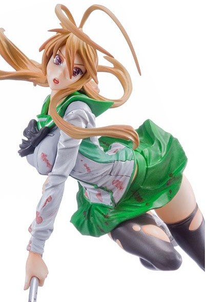 High School Of The Dead Non Scale Pre-Painted PVC Figure: Miyamoto Rei (Organic Version) image 1