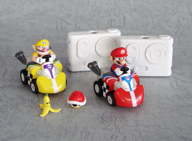 Q Steer R/C Mario Kart Wii Set: Mario and Wario image 2
