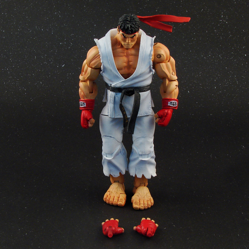 Street Fighter IV Series 1 Action Figure: Ryu (Re-run) image 6