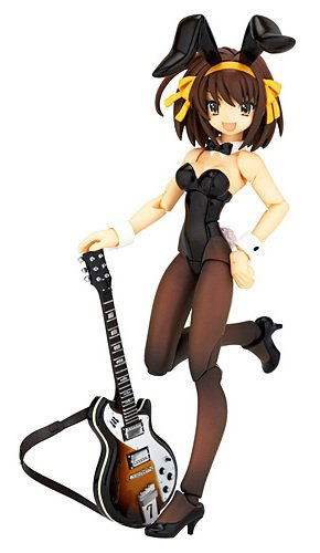 Fraulein Revoltech Series - Suzumiya Haruhi no Yuutsu 1/10 Scale Pre-Painted PVC Figure: Suzumiya Haruhi image 1