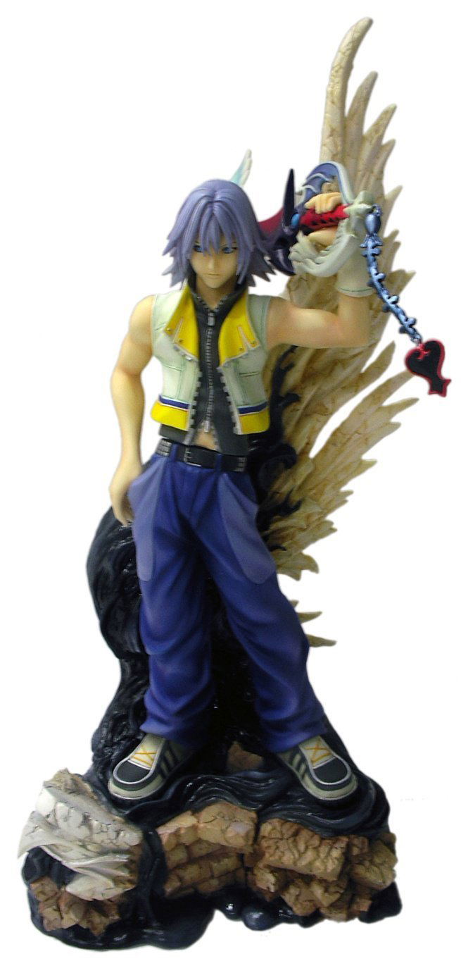 Kingdom Hearts II Static Arts Non Scale Pre-Painted PVC Figure: Riku image 1