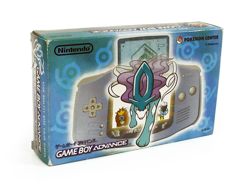 Game Boy Advance Console - Pokemon Center Sui Limited Edition image 1