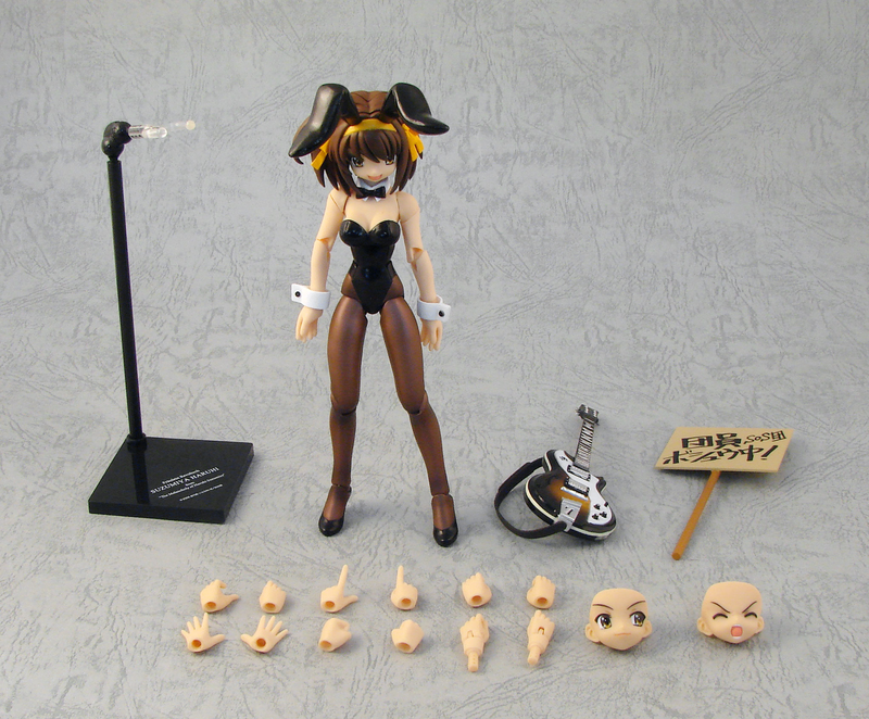 Fraulein Revoltech Series - Suzumiya Haruhi no Yuutsu 1/10 Scale Pre-Painted PVC Figure: Suzumiya Haruhi image 6