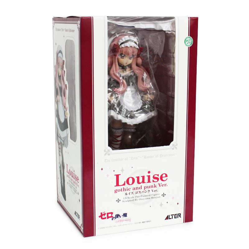 Zero no Tsukaima 1/8 Scale Pre-Painted Figure: Louise Gothic Pink Version (Re-run) image 5