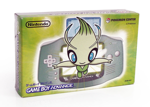 Game Boy Advance Console - Pokemon Center Celebi Limited Edition_