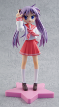 Lucky Star EX Non Scale Pre-Painted Figure: Hiiragi Kagami thumbnail 2