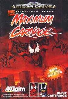 SEGA GENESIS MAXIMUM CARNAGE マキシマムカーネイジ