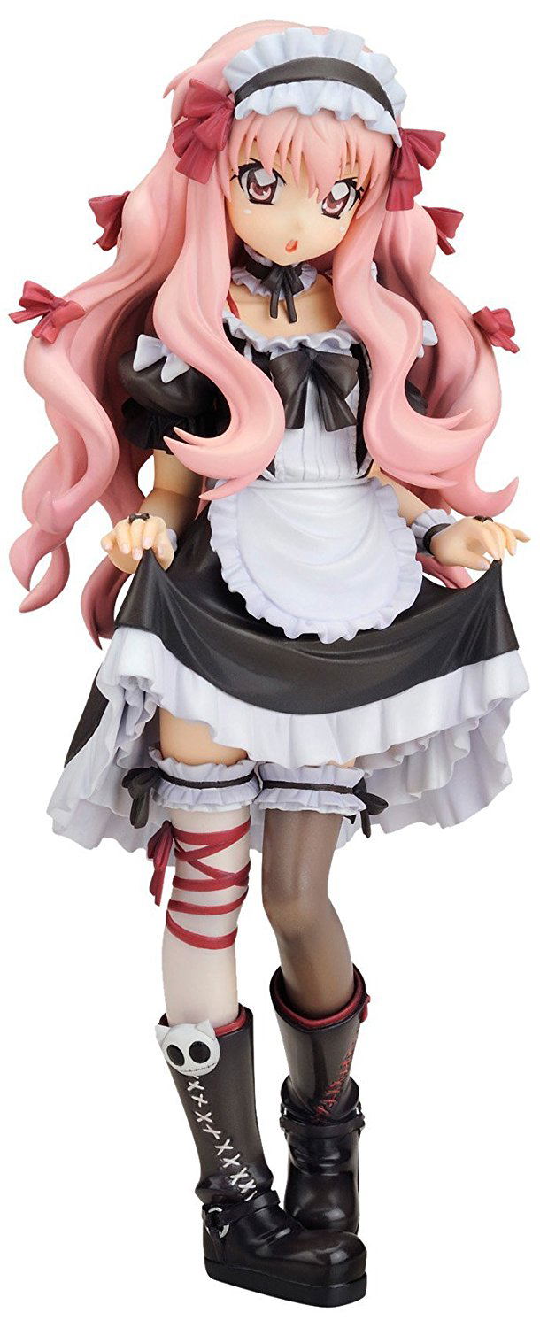 Zero no Tsukaima 1/8 Scale Pre-Painted Figure: Louise Gothic Pink Version (Re-run) image 1