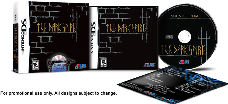 Original Soundtrack for Nintendo DS top game THE DARK SPIRE