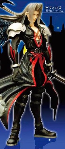 Kingdom Hearts Play Arts Non Scale Pre-Painted PVC Figure: Sephiroth (Kingdom Hearts Version)