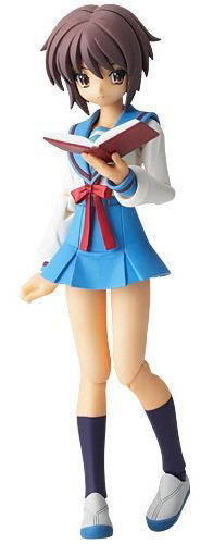 Fraulein Revoltech Series - Suzumiya Haruhi no Yuutsu 1/10 Scale Pre-Painted PVC Figure: Nagato Yuki image 1
