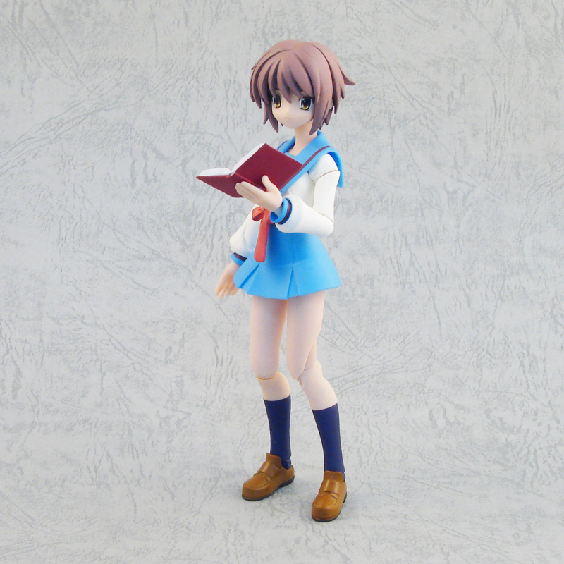 Fraulein Revoltech Series - Suzumiya Haruhi no Yuutsu 1/10 Scale Pre-Painted PVC Figure: Nagato Yuki image 5