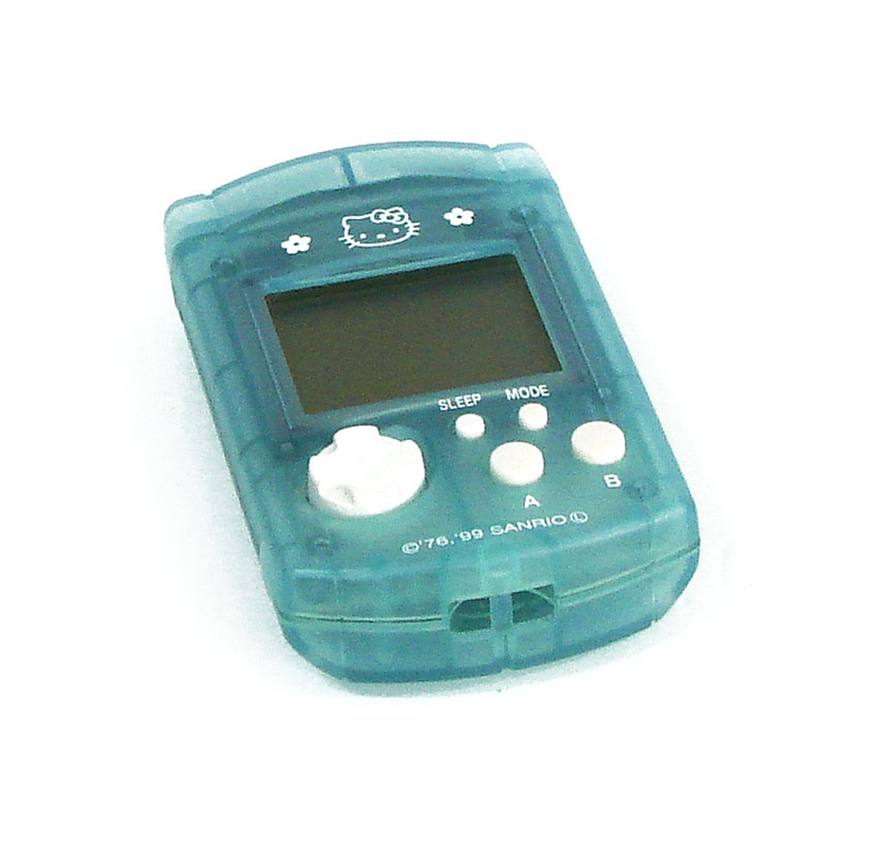 Dreamcast Visual Memory Card VMS/VMU (Hello Kitty Design clear light blue/Loose) image 1