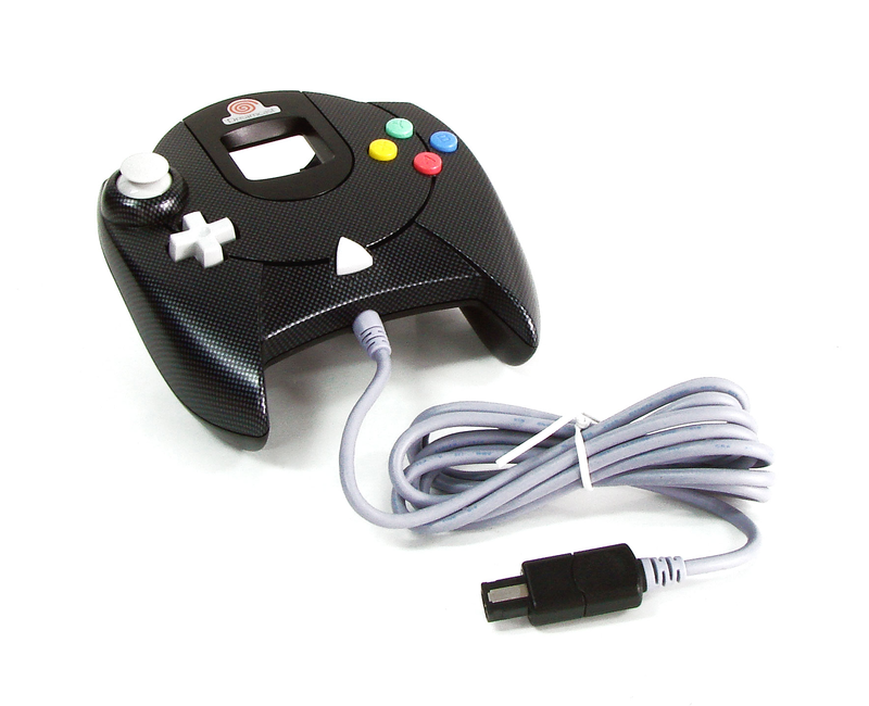 Dreamcast Controller (D-Direct Carbon Black Design) image 1