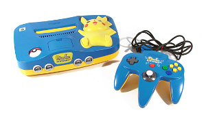 Nintendo 64 Console - Pikachu Limited Edition