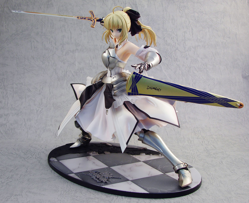 Fate/unlimited codes 1/7 Scale Pre-Painted PVC Figure: Saber Lily Distant Avalon (Re-run) image 3
