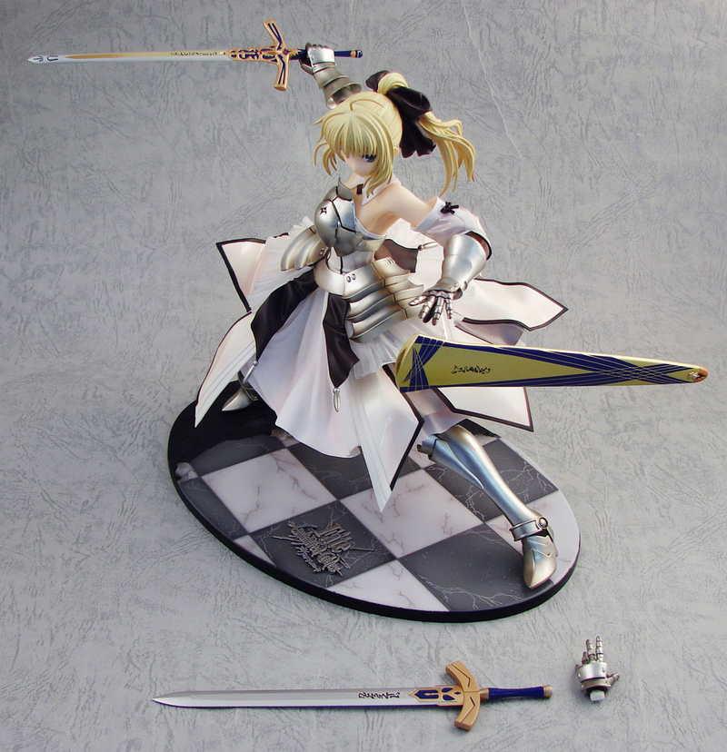 Fate/unlimited codes 1/7 Scale Pre-Painted PVC Figure: Saber Lily Distant Avalon (Re-run) image 6