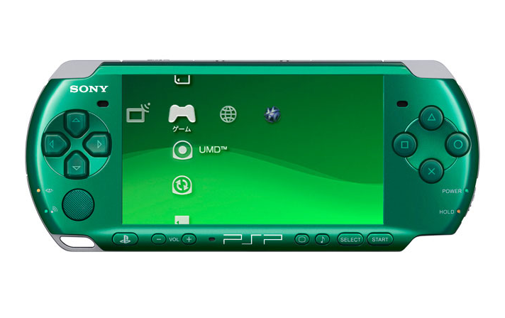 PSP PlayStation Portable Slim & Lite - Spirited Green (PSP-3000SG)