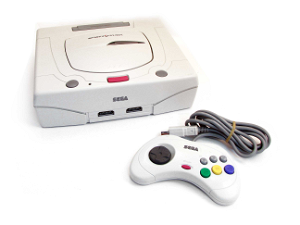 Sega Saturn Console - HST-0014 white [Special Edition]
