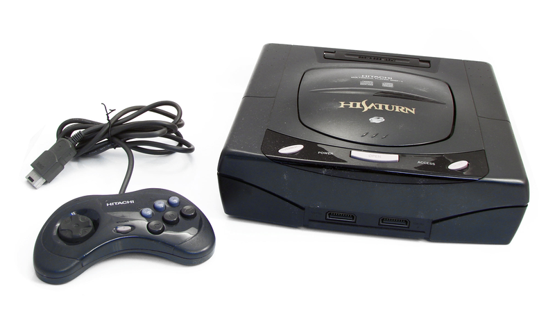 Sega Saturn Console - Hitachi Hi-Saturn MMP-1 (loose) image 1