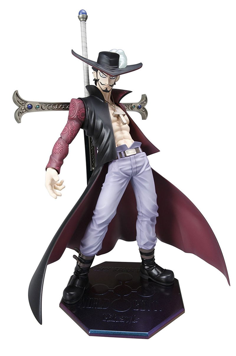 Excellent Model One Piece Neo-DX - Portraits of Pirates 1/8 Scale Pre-Painted Figure: Hawk-Eye Mihawk (Re-run) image 1