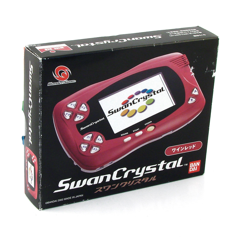 WonderSwan Crystal Console - Wine Red image 1